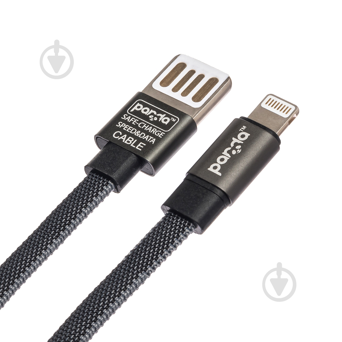 Кабель panda® USB – Lightning 1,2 м black (GC-73i) - фото 1