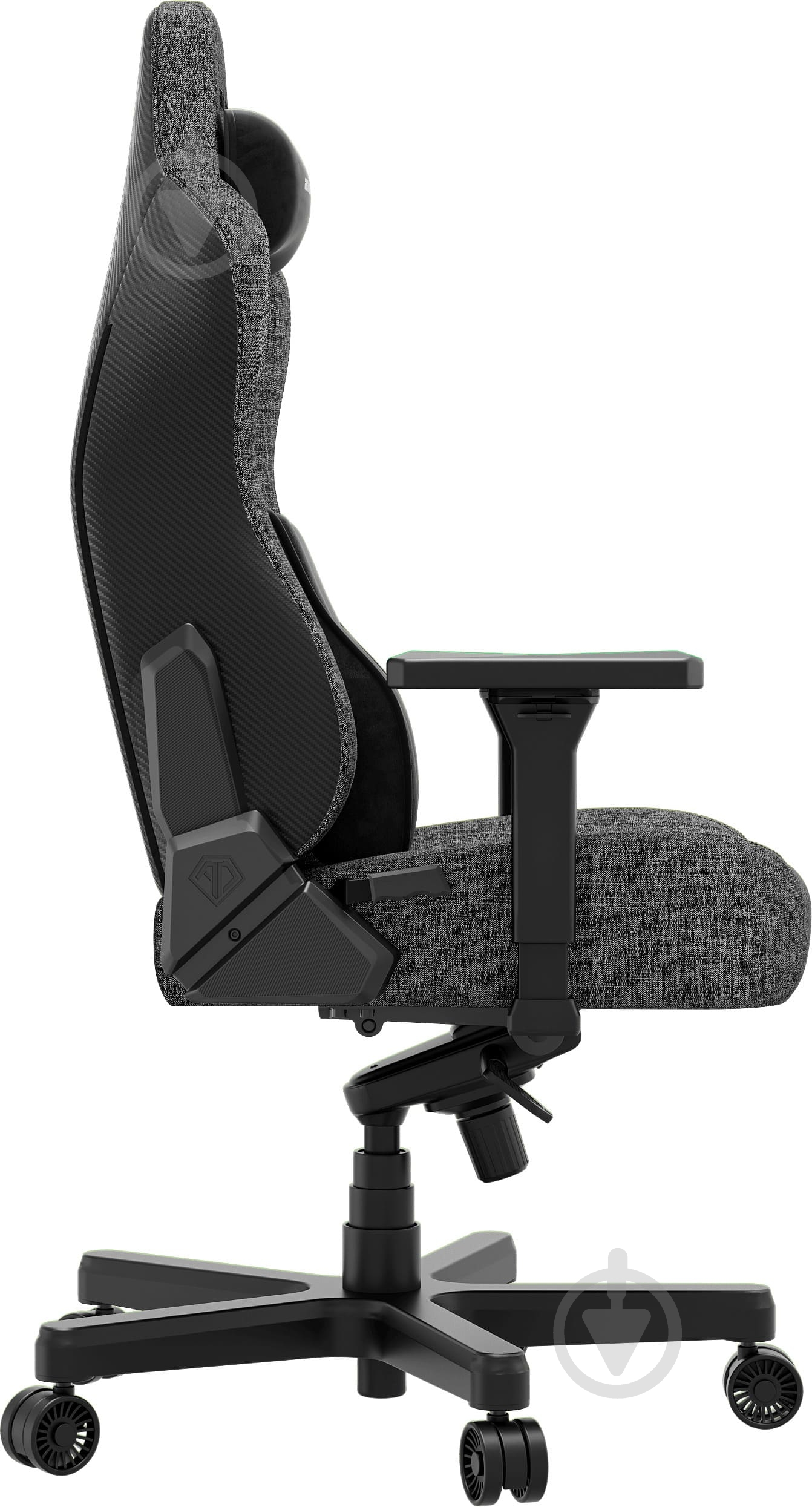Крісло ігрове Anda Seat Kaiser 3E XL Dark Grey Fabric сірий - фото 5 Крісло ігрове Anda Seat Kaiser 3E XL Dark Grey Fabric сірий - фото 5
