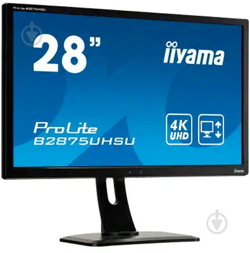 Монитор Iiyama ProLite 28" (B2875UHSU-B1) - фото 3 Монитор Iiyama ProLite 28" (B2875UHSU-B1) - фото 3