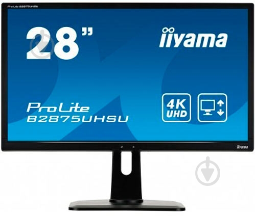 Монитор Iiyama ProLite 28" (B2875UHSU-B1) - фото 1 Монитор Iiyama ProLite 28" (B2875UHSU-B1) - фото 1
