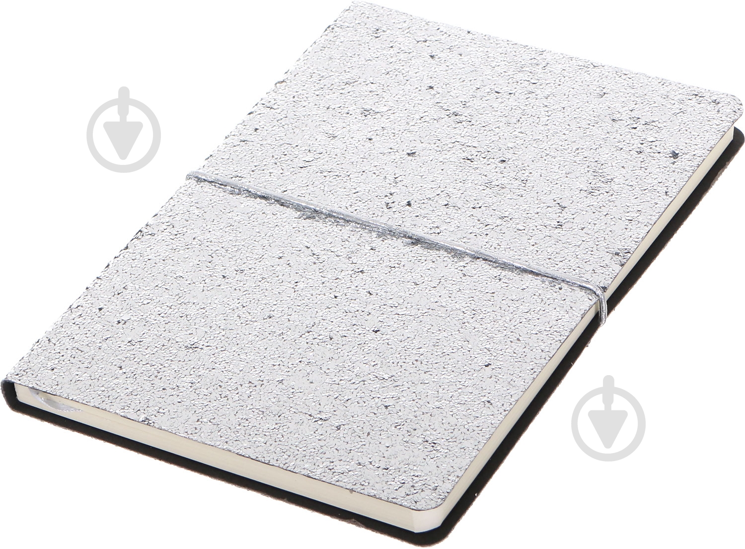 Блокнот Гламур А5 96 лист. серебряный - фото 2
