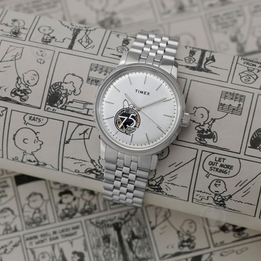 Наручний годинник Peanuts Timex silver (Tx2y45000) - фото 2