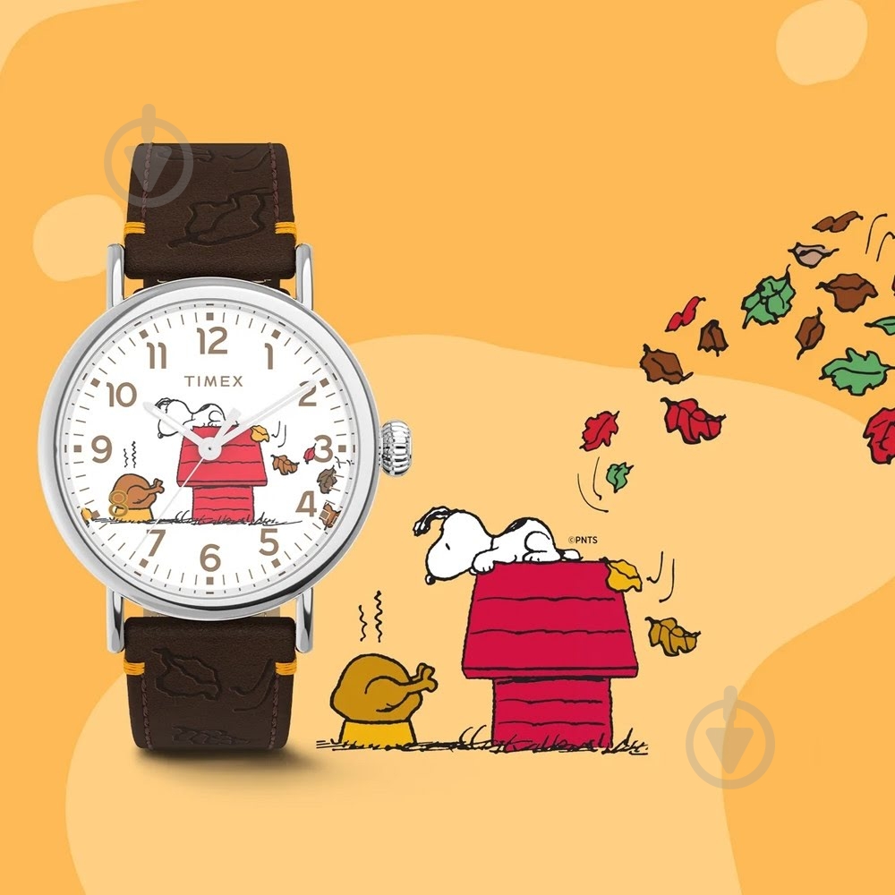 Наручные часы Peanuts Timex silver (Tx2w44300) - фото 2 Наручные часы Peanuts Timex silver (Tx2w44300) - фото 2