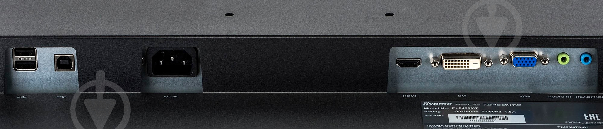 Монитор Iiyama ProLite 23,6" (T2453MTS-B1) - фото 9 Монитор Iiyama ProLite 23,6" (T2453MTS-B1) - фото 9