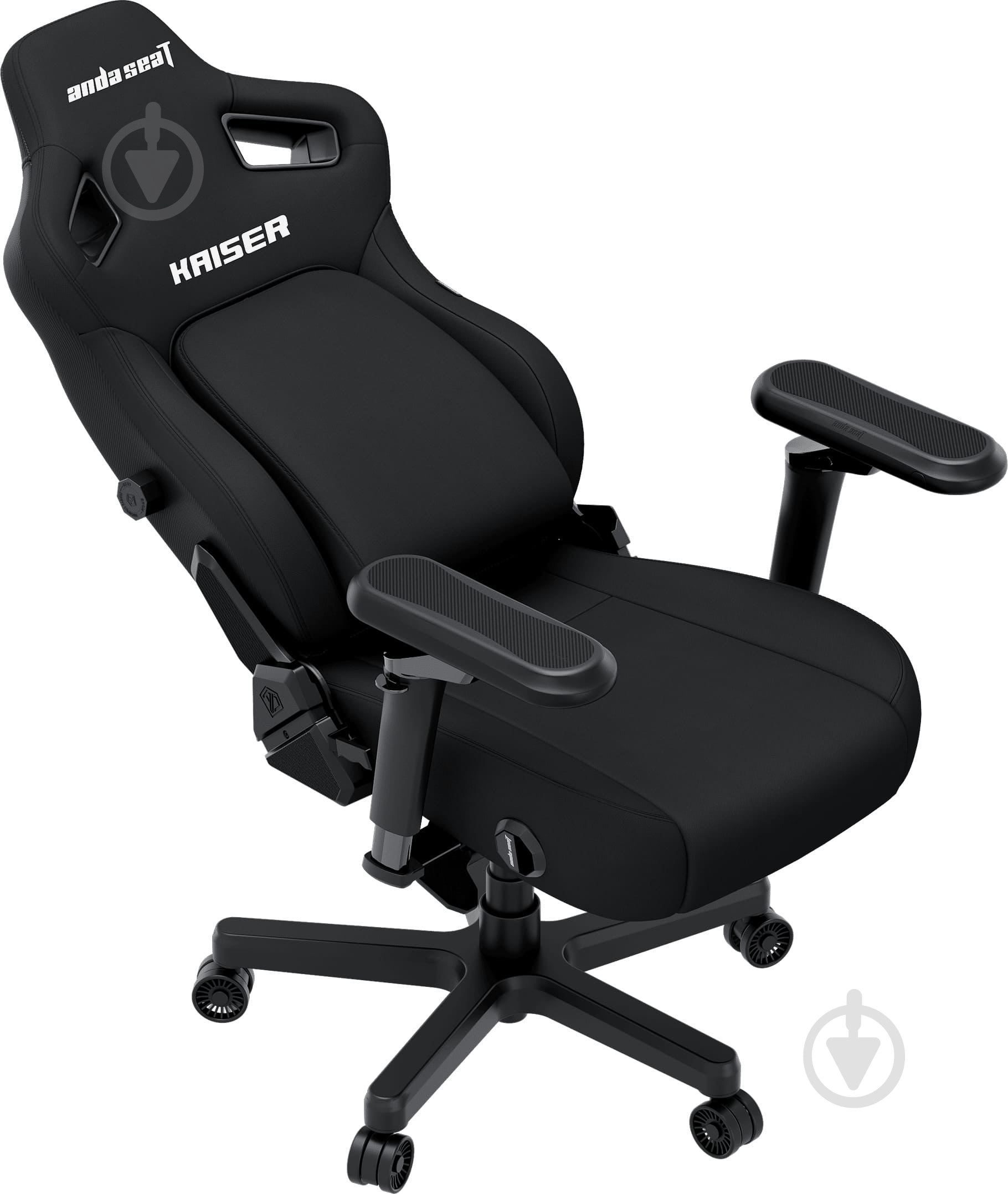 Крісло ігрове Anda Seat Kaiser 4 V2 Size XL Black Fabric чорний - фото 7