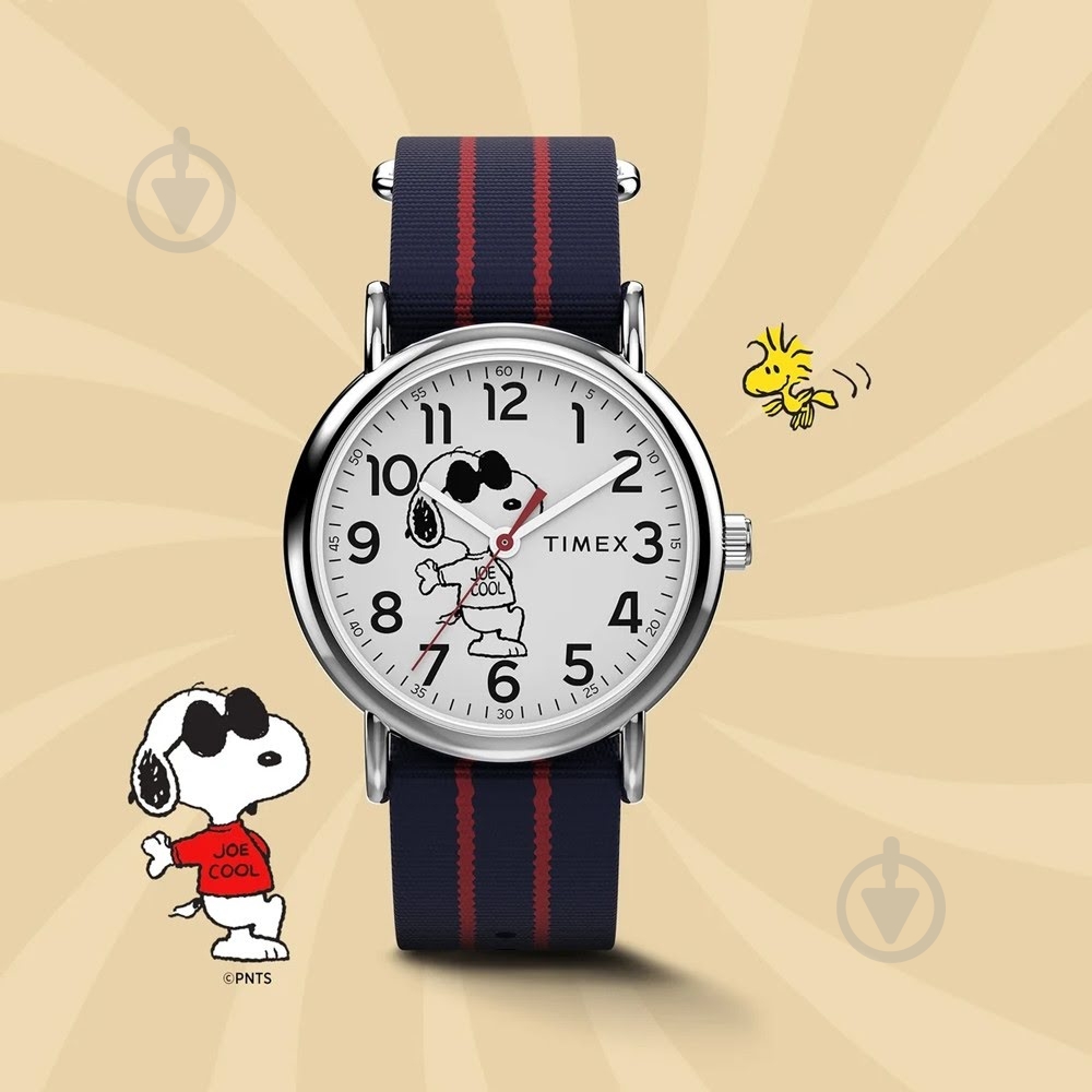 Наручные часы Peanuts Timex silver (Tx2y31100) - фото 2