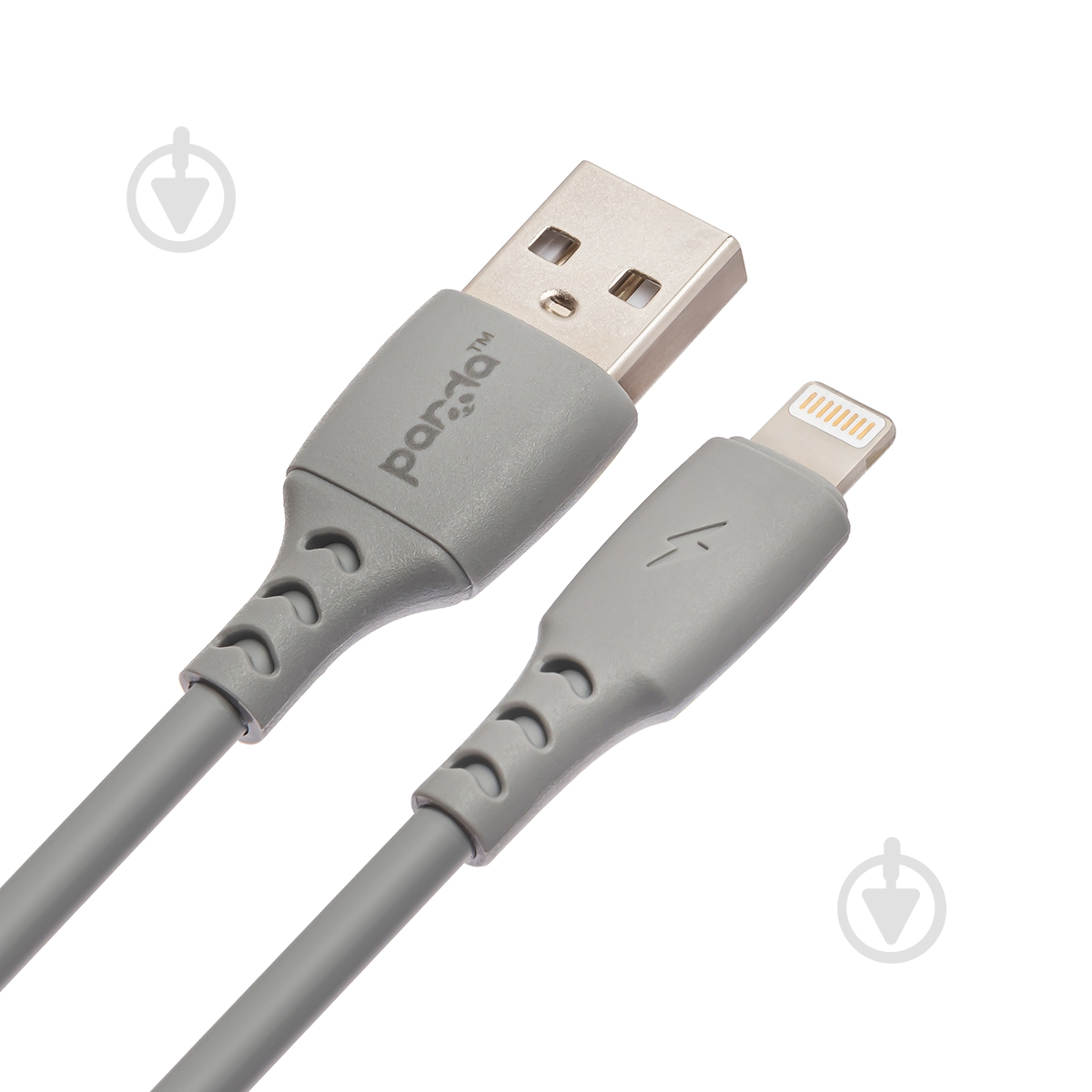 Кабель panda® USB — Lightning 1 м серый (GC-79i) - фото 1