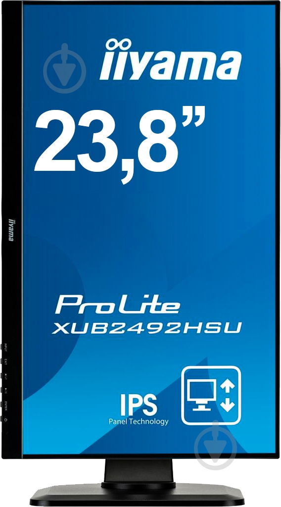 Монитор Iiyama ProLite 23,8" (XUB2492HSU-B1 A) - фото 4 Монитор Iiyama ProLite 23,8" (XUB2492HSU-B1 A) - фото 4