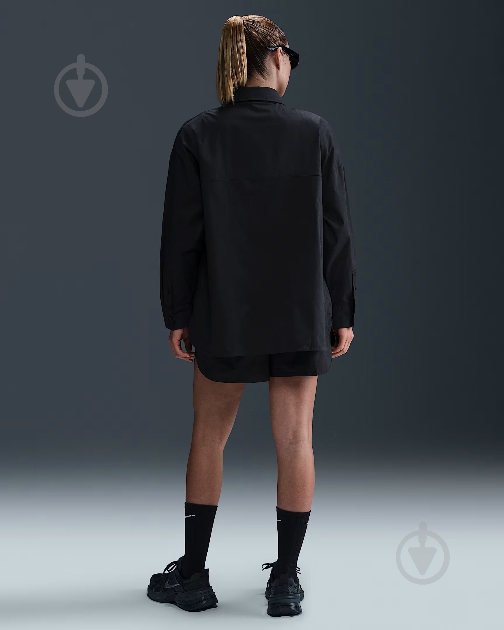 Сорочка Nike W NSW NK CHLL PPLN LS BTN TOP HJ0715-011 р. S чорний - фото 3 Сорочка Nike W NSW NK CHLL PPLN LS BTN TOP HJ0715-011 р. S чорний - фото 3