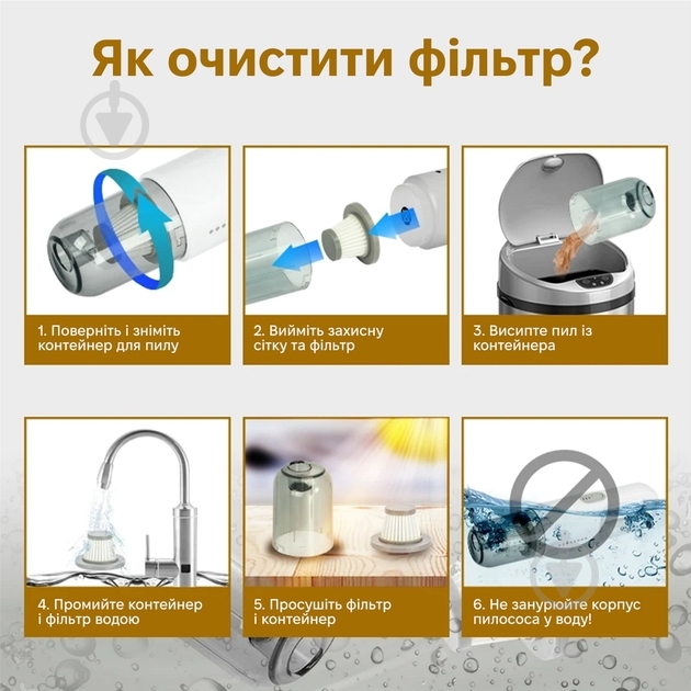 Пылесос автомобильный Inspire ins-A-031 - фото 8