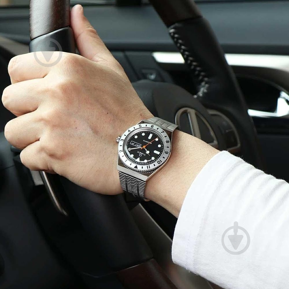 Наручний годинник Q Series Timex silver (Tx2v00100) - фото 2