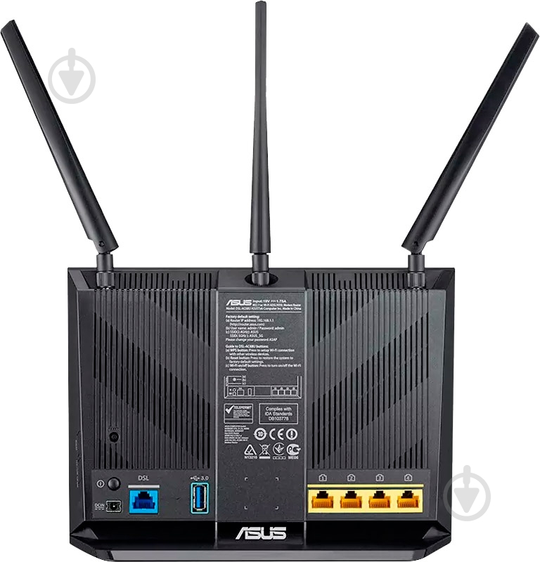 Wi-Fi-роутер Asus DSL-AC68U - фото 4