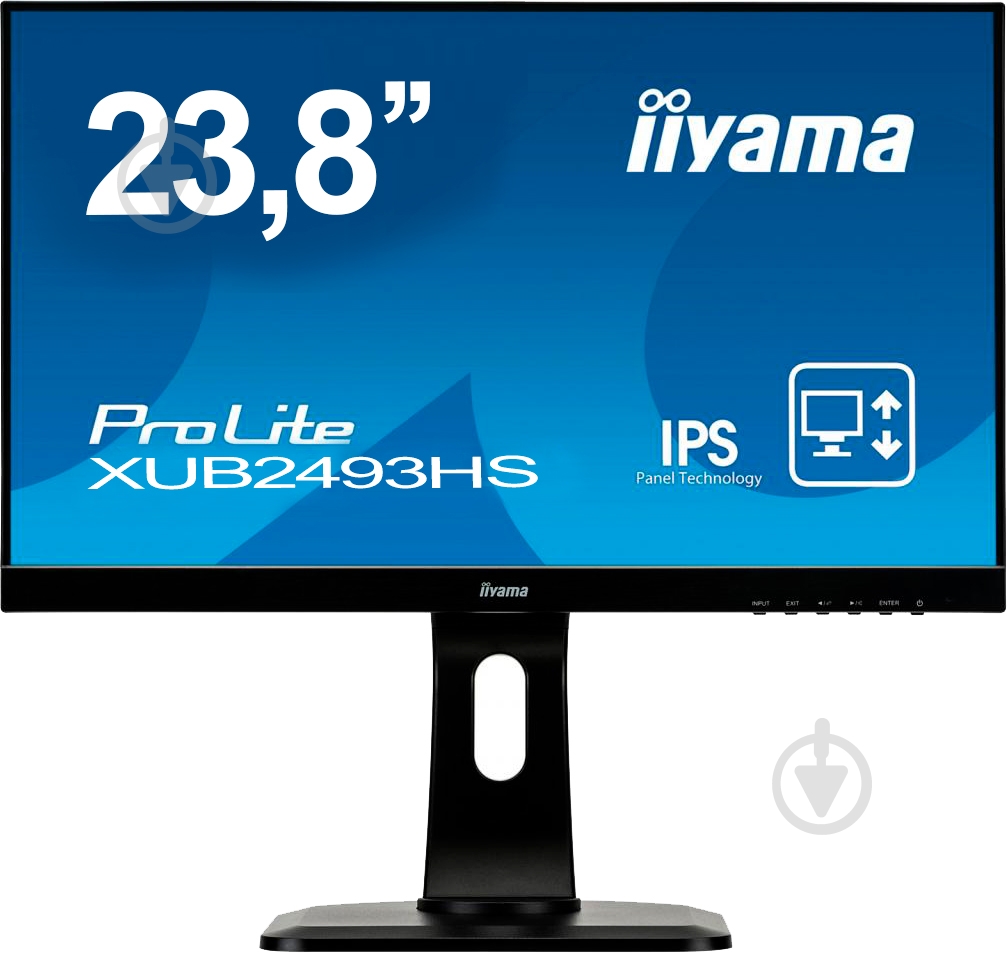 Монитор Iiyama ProLite 23,8" (XUB2493HS-B1) - фото 2
