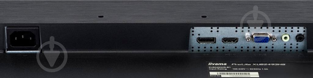 Монитор Iiyama ProLite 23,8" (XUB2493HS-B1) - фото 10