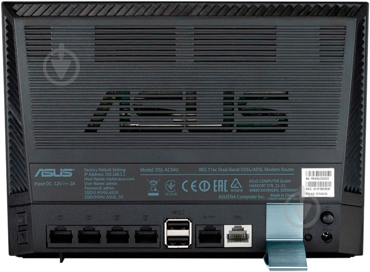 Wi-Fi-роутер Asus DSL-AC56U - фото 3