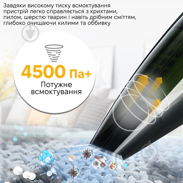 Пилосос автомобільний Inspire A-016 - фото 5