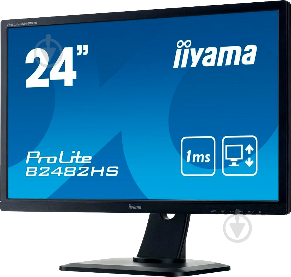 Монитор Iiyama ProLite 24" (B2482HS-B1) - фото 1