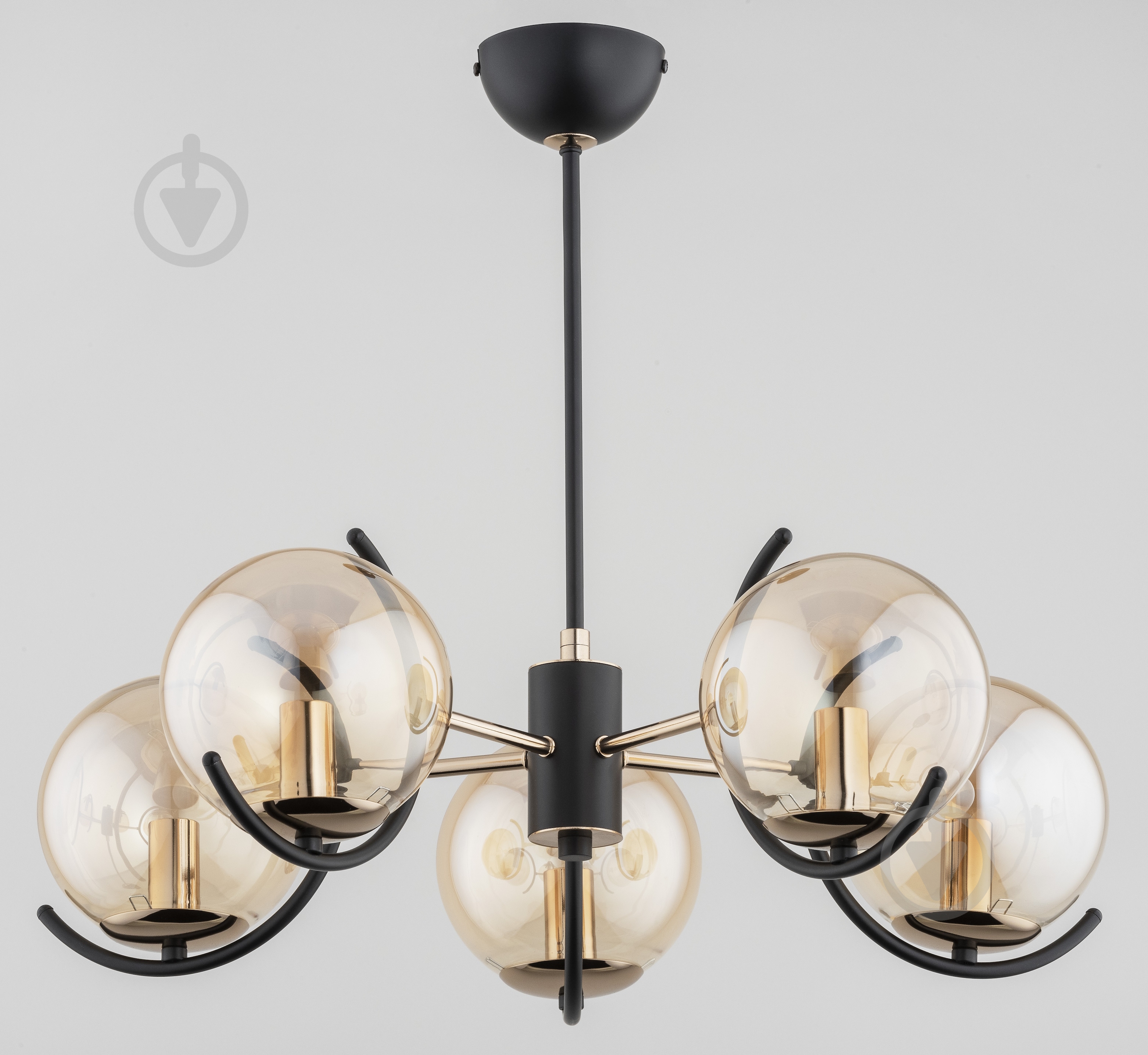 Люстра потолочная ALFA 5x40 Вт E14 28615 - фото 1