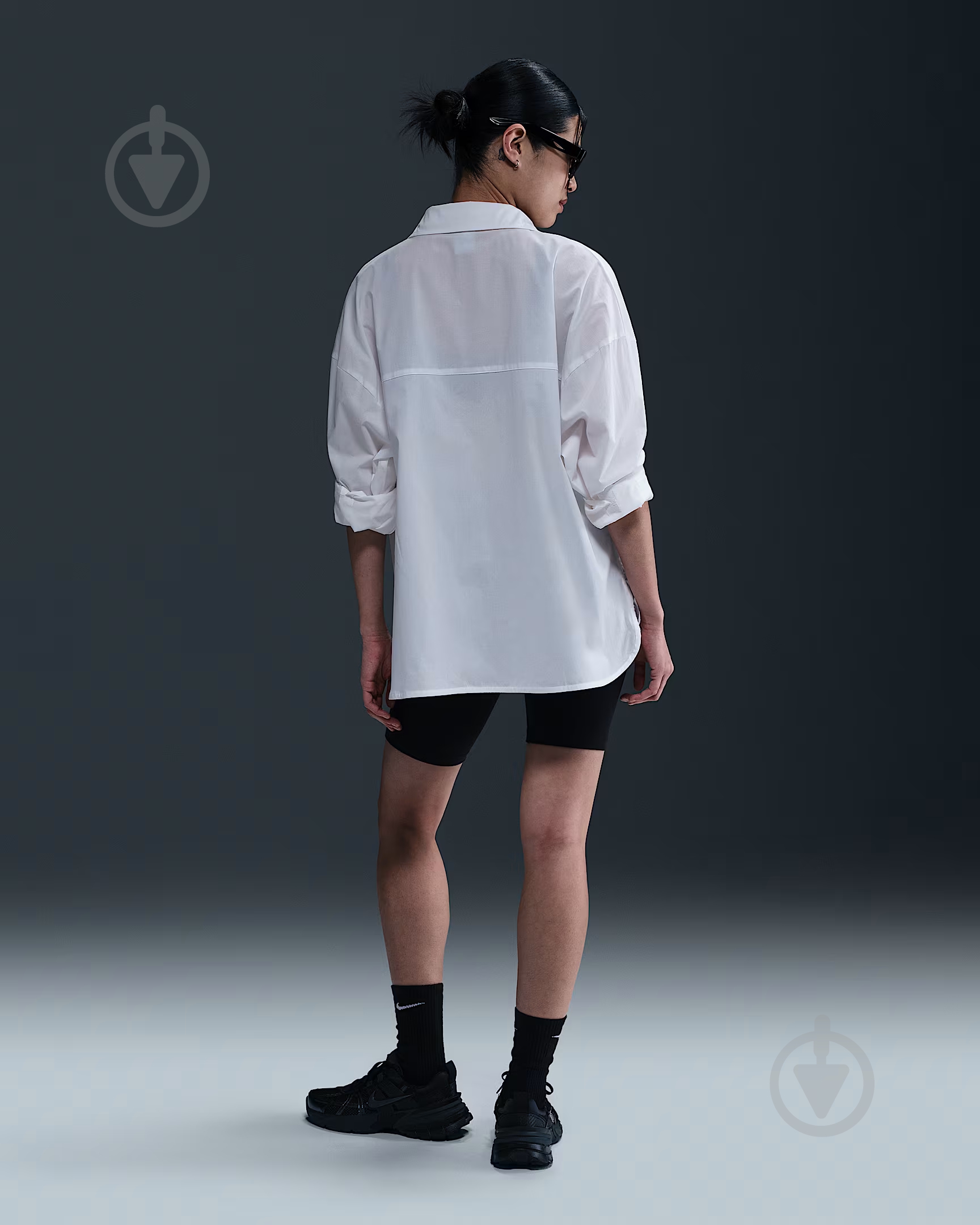 Сорочка Nike W NSW NK CHLL PPLN LS BTN TOP HJ0715-100 р. XS білий - фото 3 Сорочка Nike W NSW NK CHLL PPLN LS BTN TOP HJ0715-100 р. XS білий - фото 3