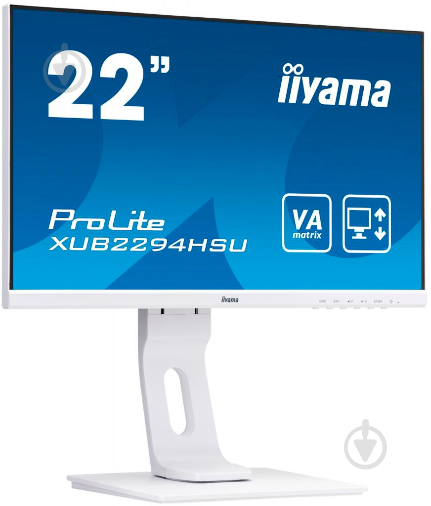 Монитор Iiyama ProLite 21,5" (XUB2294HSU-W1) - фото 3