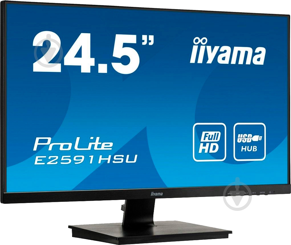 Монитор Iiyama ProLite 24,5" (E2591HSU-B1) - фото 3 Монитор Iiyama ProLite 24,5" (E2591HSU-B1) - фото 3