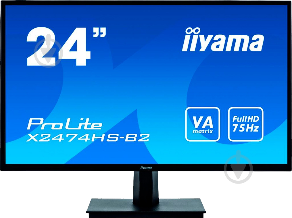 Монитор Iiyama ProLite 23,6" (X2474HS-B2) - фото 2