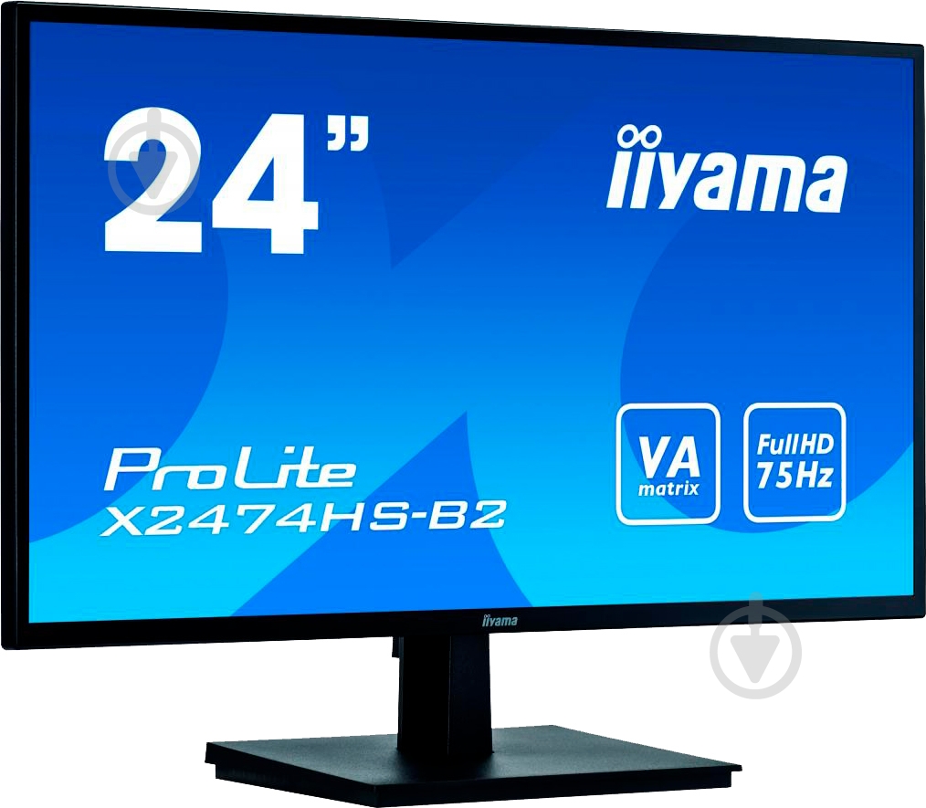 Монитор Iiyama ProLite 23,6" (X2474HS-B2) - фото 3