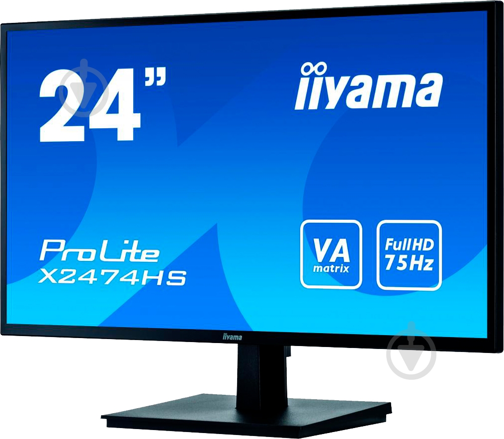 Монитор Iiyama ProLite 23,6" (X2474HS-B2) - фото 1
