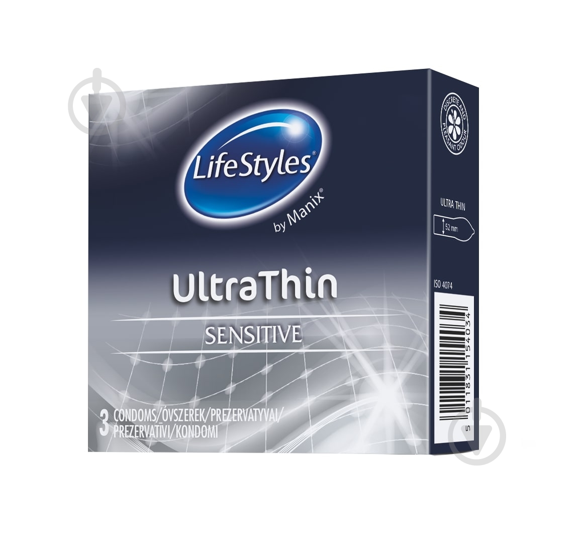 Презервативи LifeStyles ULTRATH 3 шт. - фото 1
