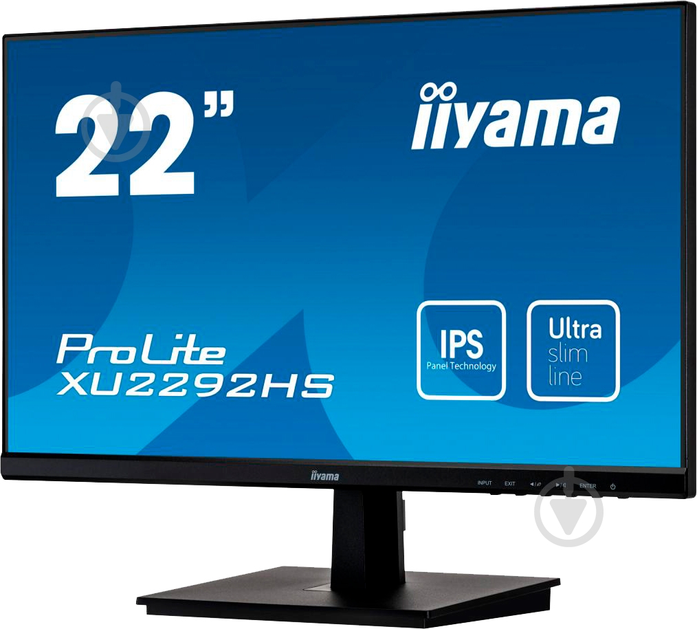 Монитор Iiyama ProLite 21,5" (XU2292HS-B1) - фото 1