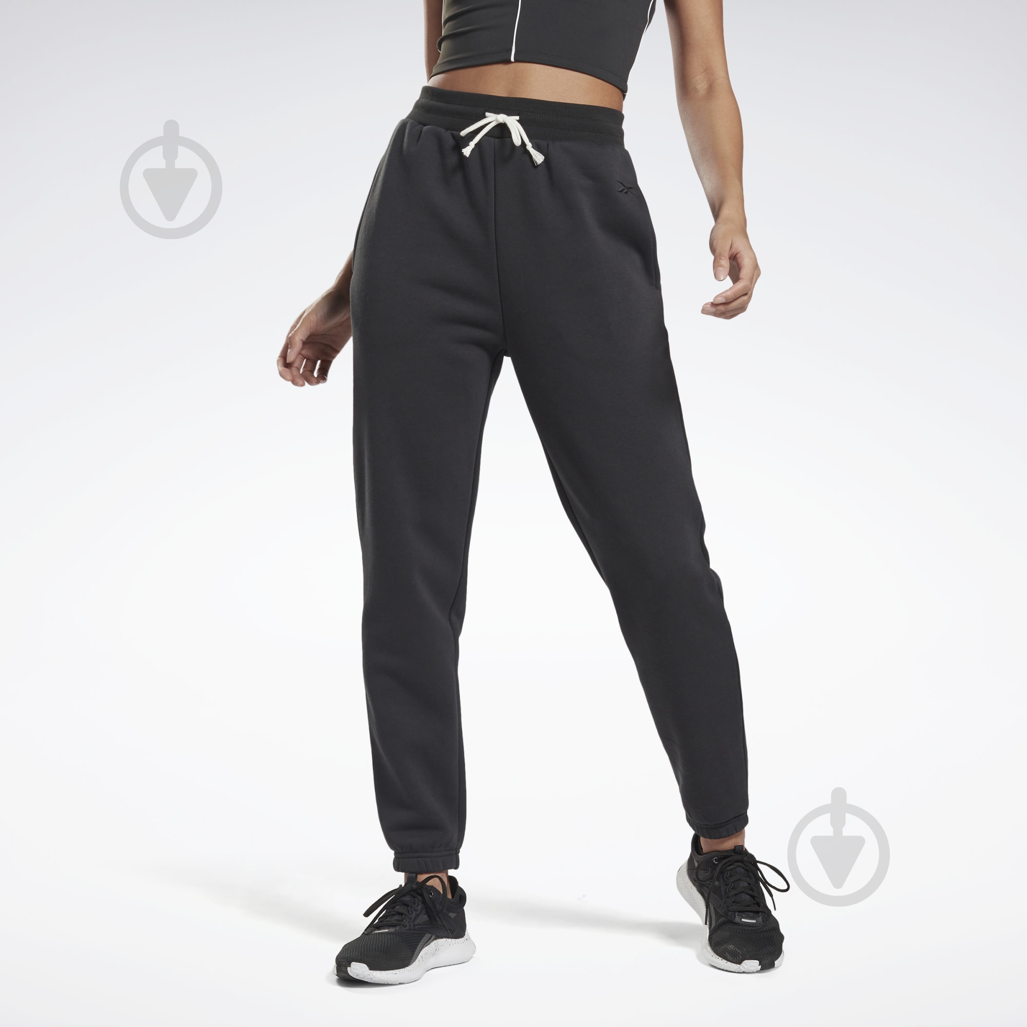 Брюки Reebok FU2464 р. L черный - фото 1