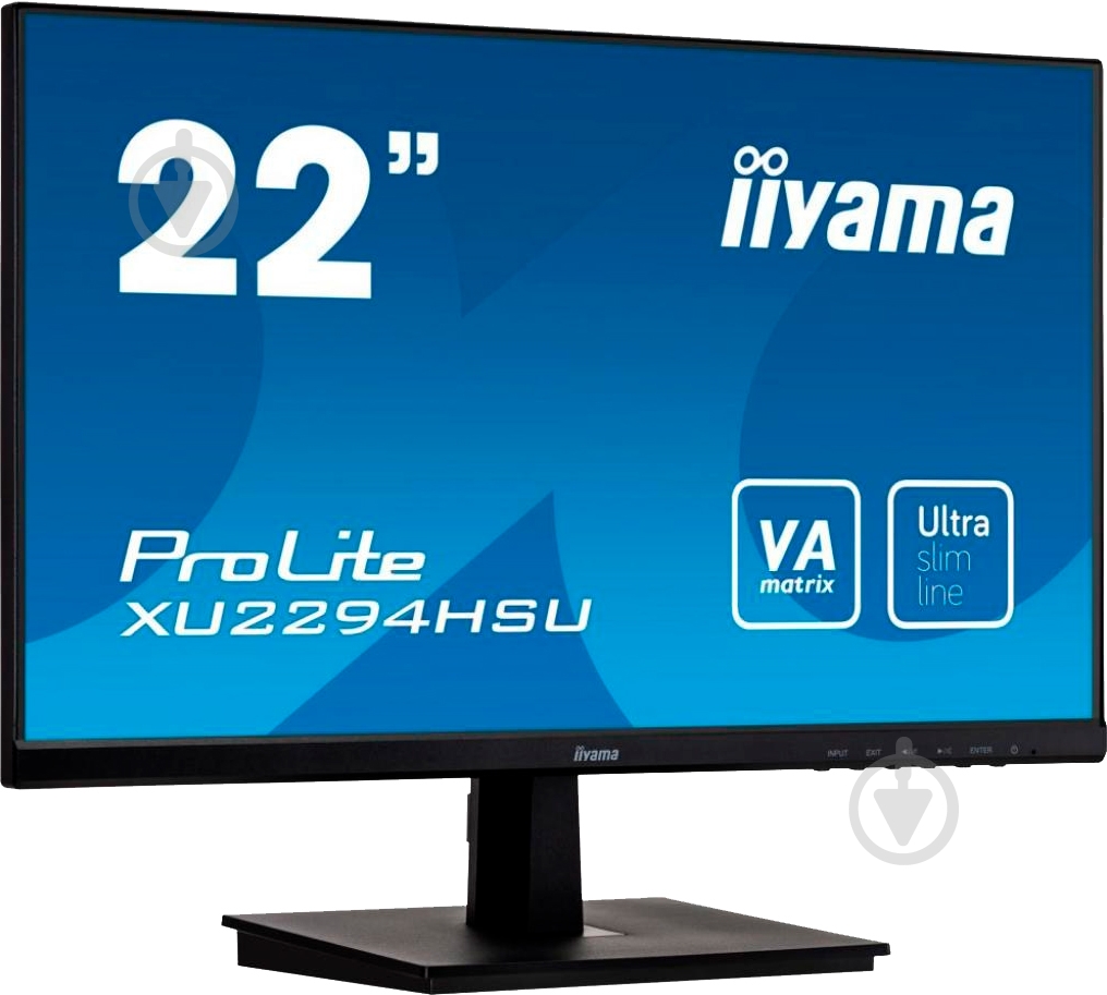 Монітор Iiyama ProLite 21,5" (XU2294HSU-B1) - фото 3