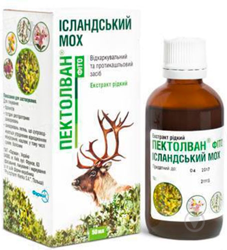 Пектолван фито исландский мох экстракт жид. во флак. жидкость 25 мл - фото 1