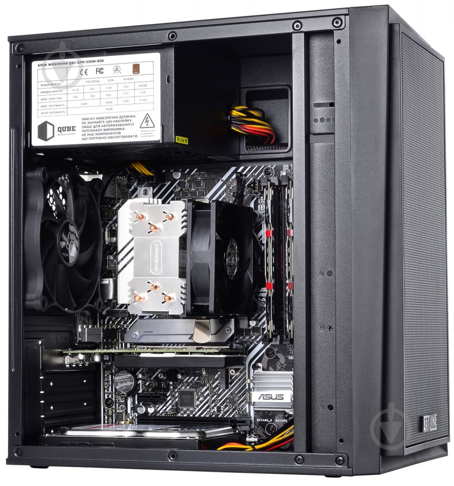 Рабочая станция Artline WorkStation W51 (W51v21Win) black - фото 5