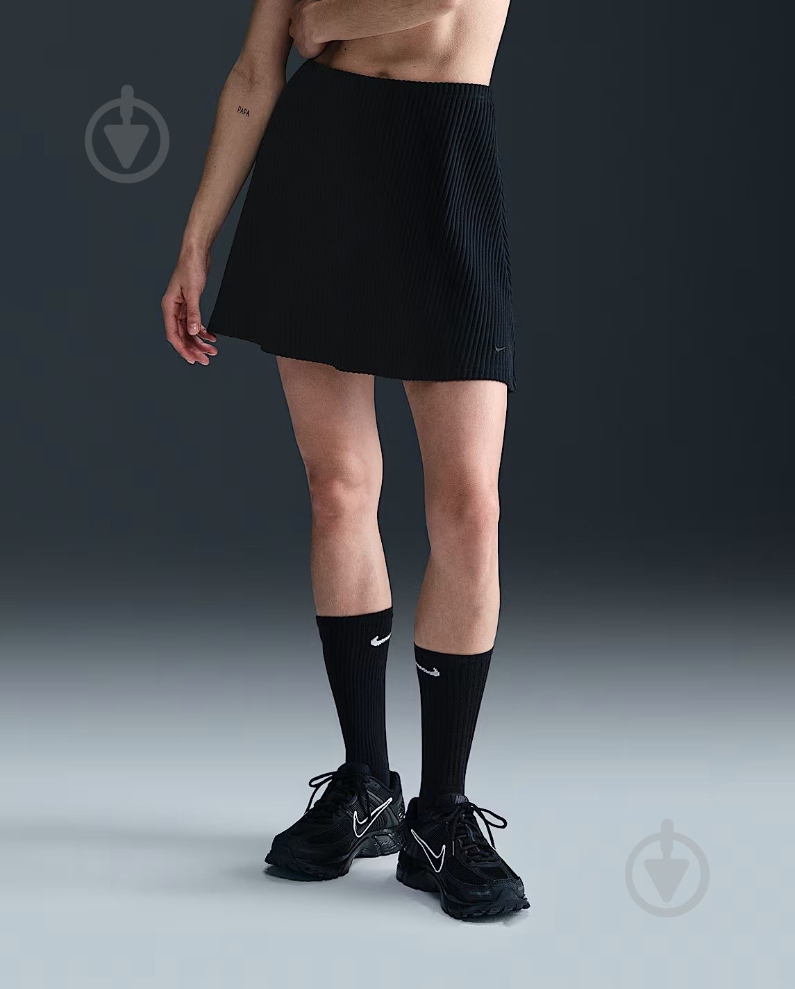 Юбка Nike W NSW NK CHLL KNT RIB MINI SKT HJ1839-010 р.S черный - фото 1 Юбка Nike W NSW NK CHLL KNT RIB MINI SKT HJ1839-010 р.S черный - фото 1