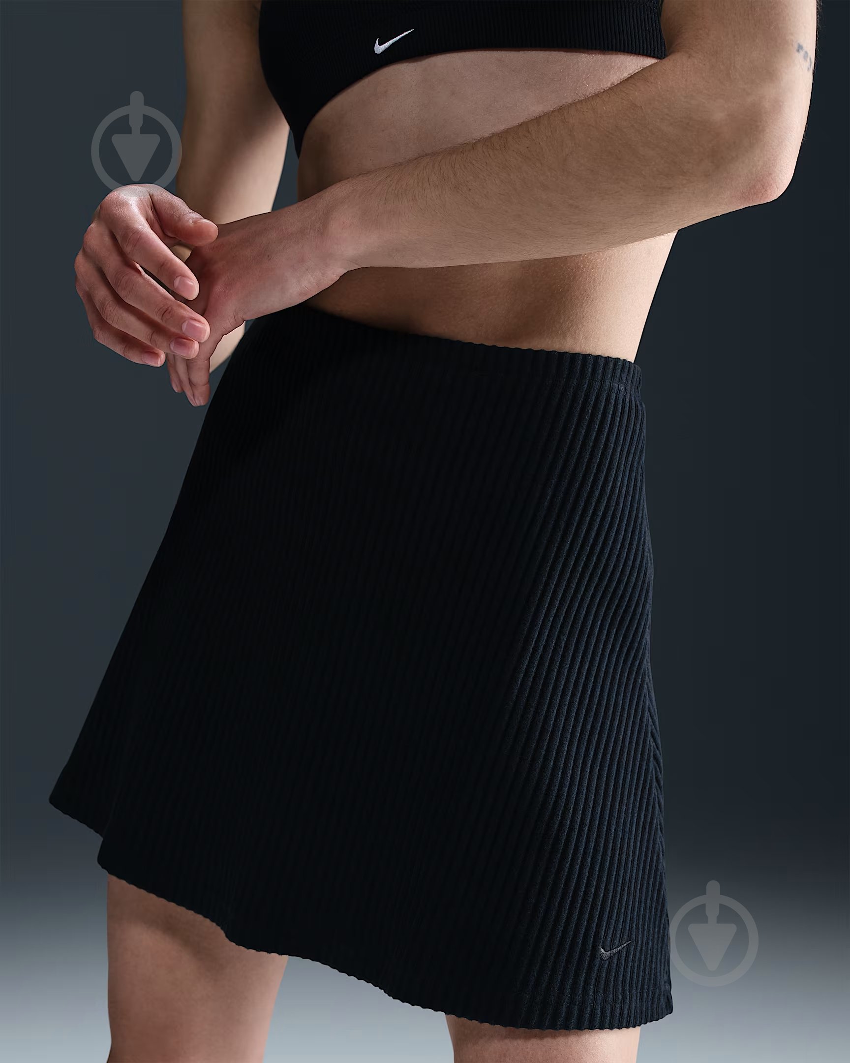 Юбка Nike W NSW NK CHLL KNT RIB MINI SKT HJ1839-010 р.S черный - фото 4 Юбка Nike W NSW NK CHLL KNT RIB MINI SKT HJ1839-010 р.S черный - фото 4