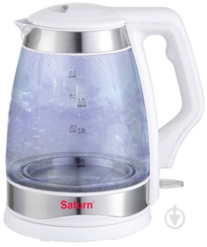 Электрочайник Saturn ST-EK8428White - фото 1 Электрочайник Saturn ST-EK8428White - фото 1