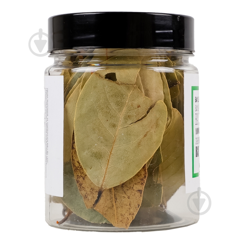 Приправа лавровий лист цілий 20 г Банка Спецій - фото 5 Приправа лавровий лист цілий 20 г Банка Спецій - фото 5