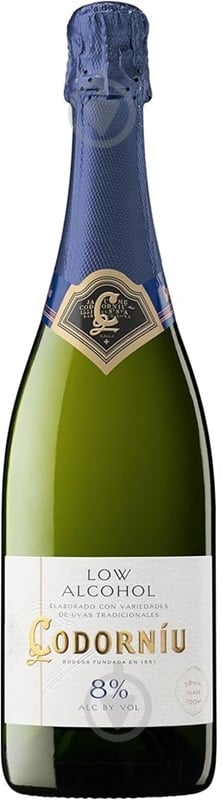 Вино игристое Codorniu брют белое Кодорниу Лоу 0,75 л - фото 1