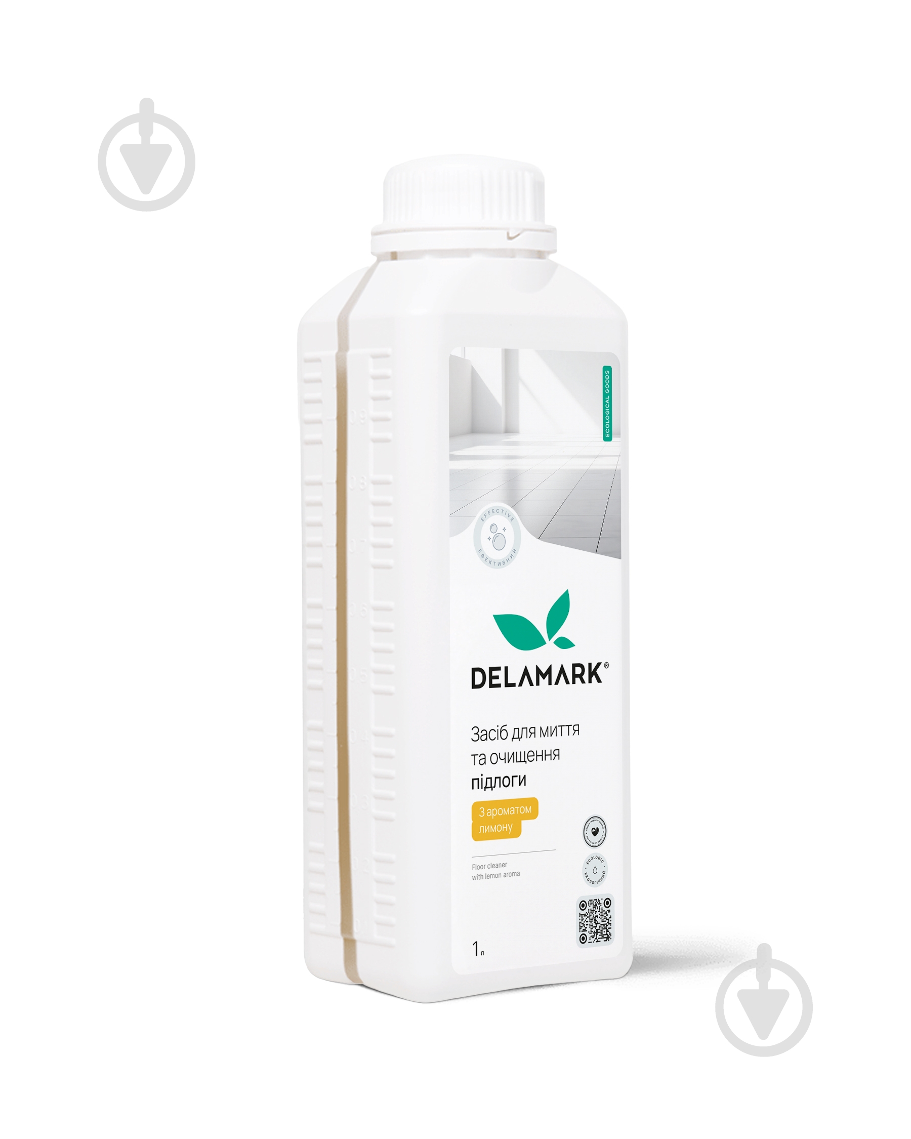 Средство DeLaMark для мытья и очистки пола Лимон 1 л - фото 1