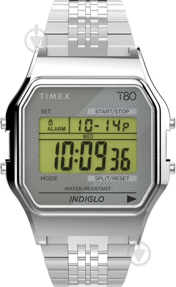 Наручные часы T80 Timex silver (Tx2r79300) - фото 1