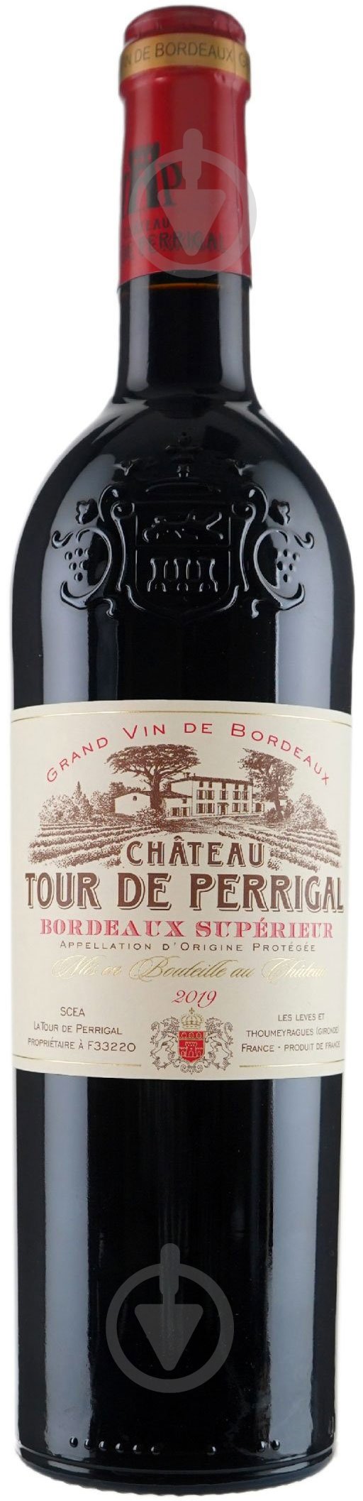 Вино Chateau Tour De Perrigal червоне сухе 0,75 л - фото 1 Вино Chateau Tour De Perrigal червоне сухе 0,75 л - фото 1