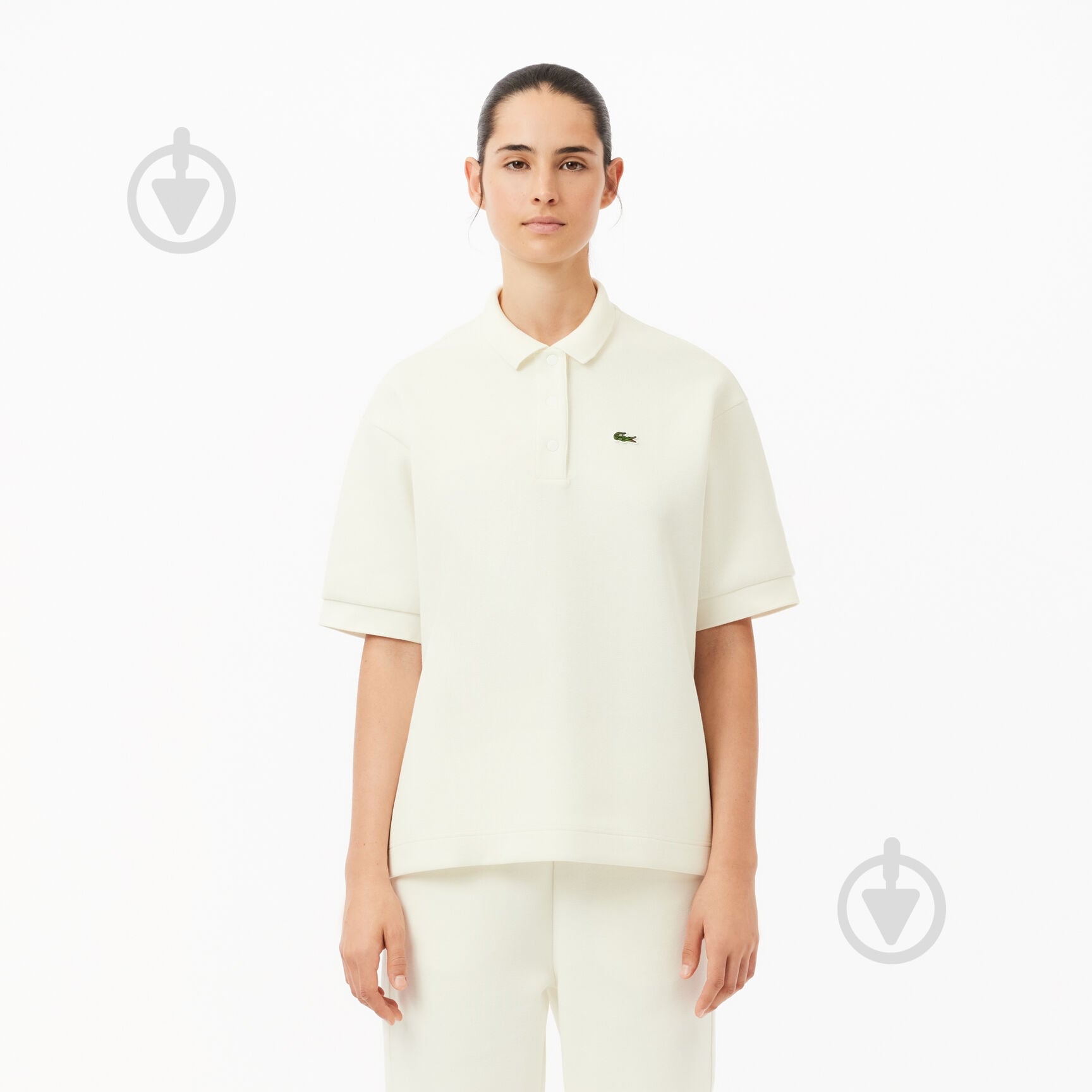 Поло Lacoste PF166070V р.XS белый - фото 1
