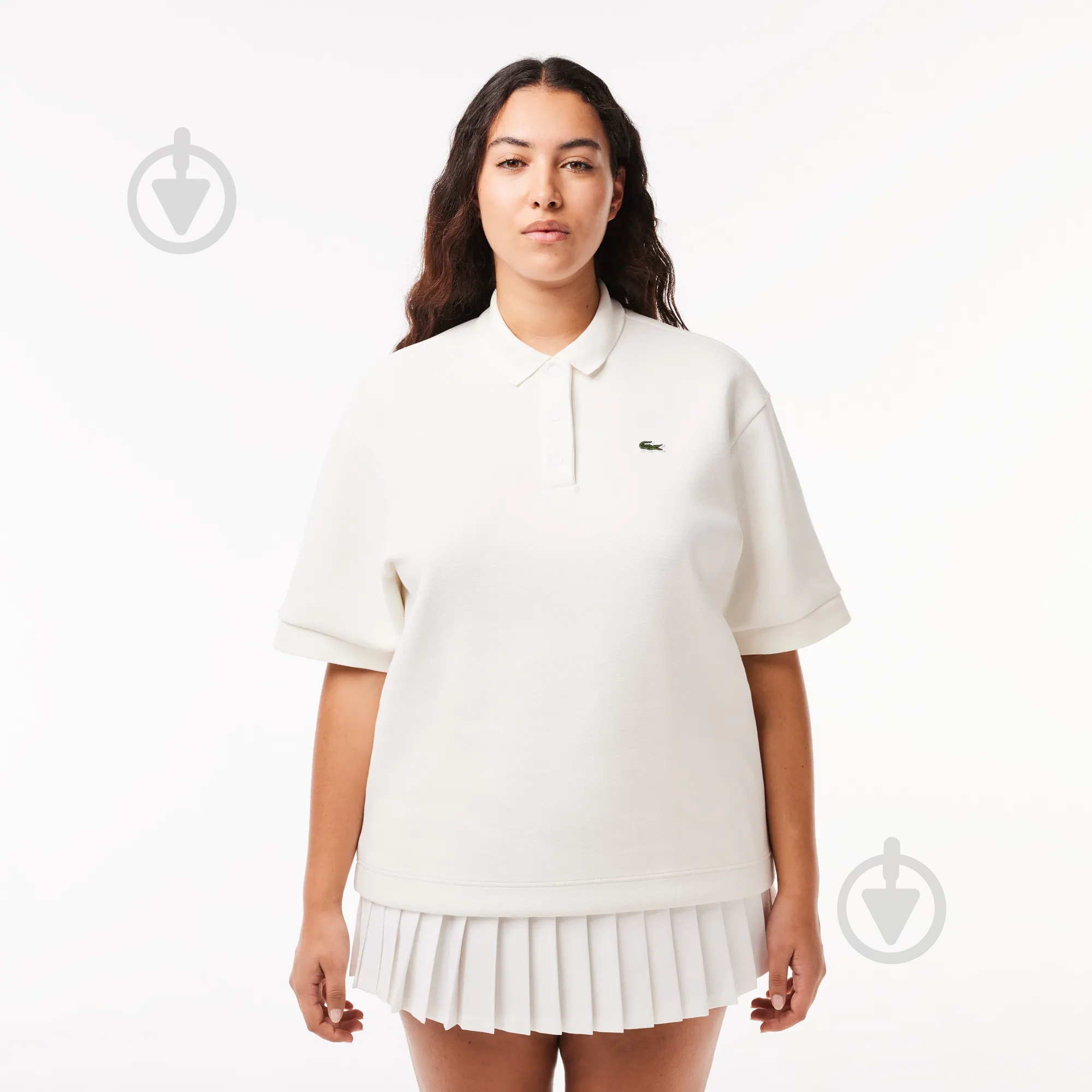 Поло Lacoste PF166070V р.S белый - фото 5 Поло Lacoste PF166070V р.S белый - фото 5