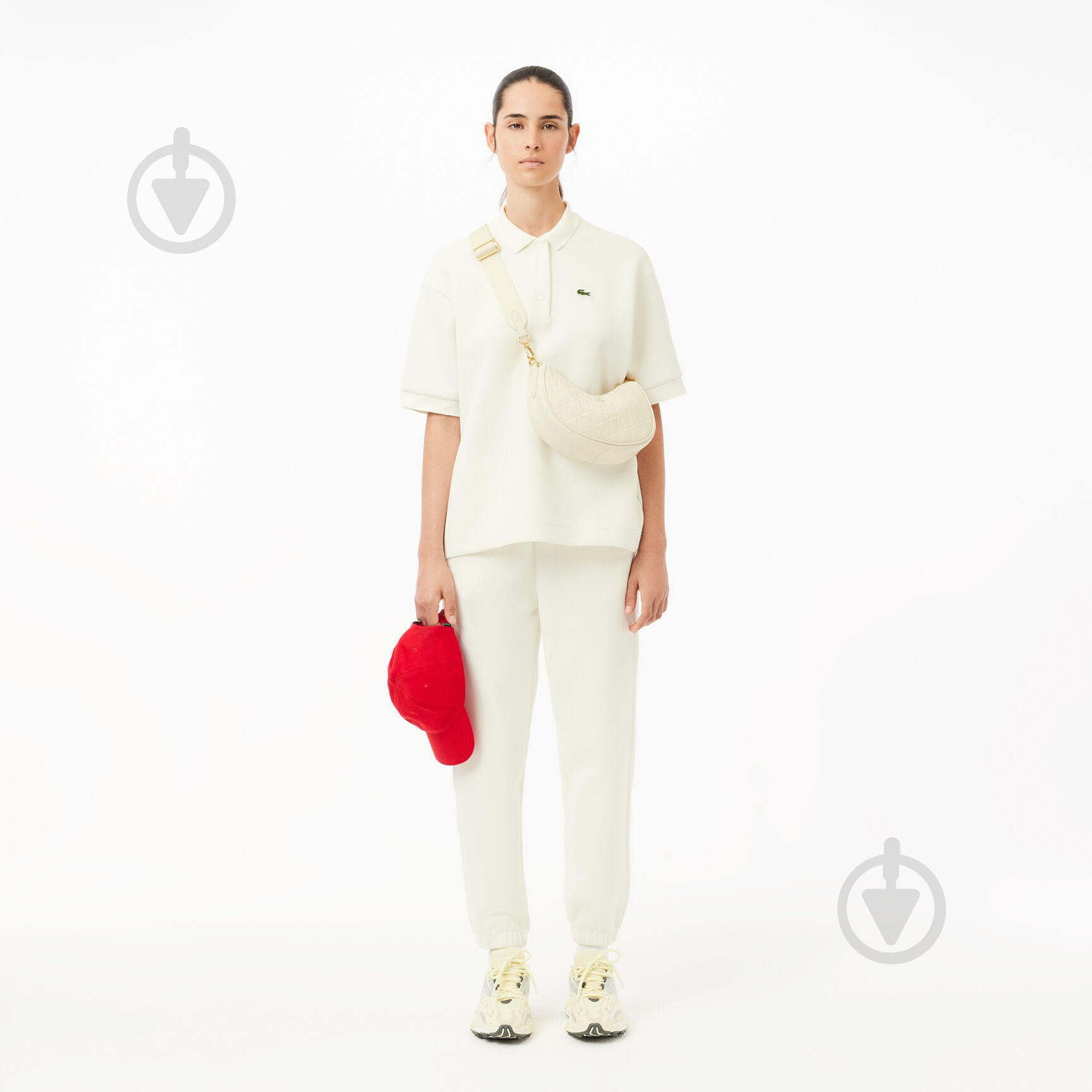 Поло Lacoste PF166070V р.M белый - фото 4