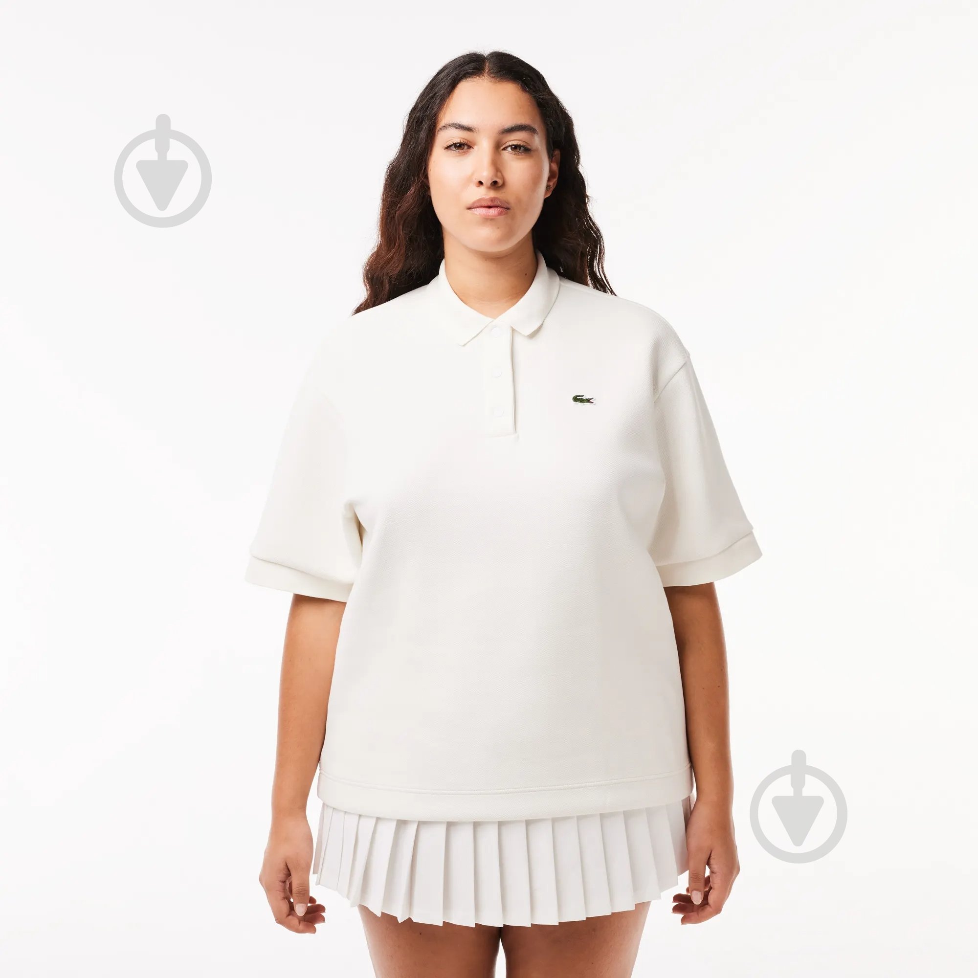 Поло Lacoste PF166070V р.M белый - фото 5