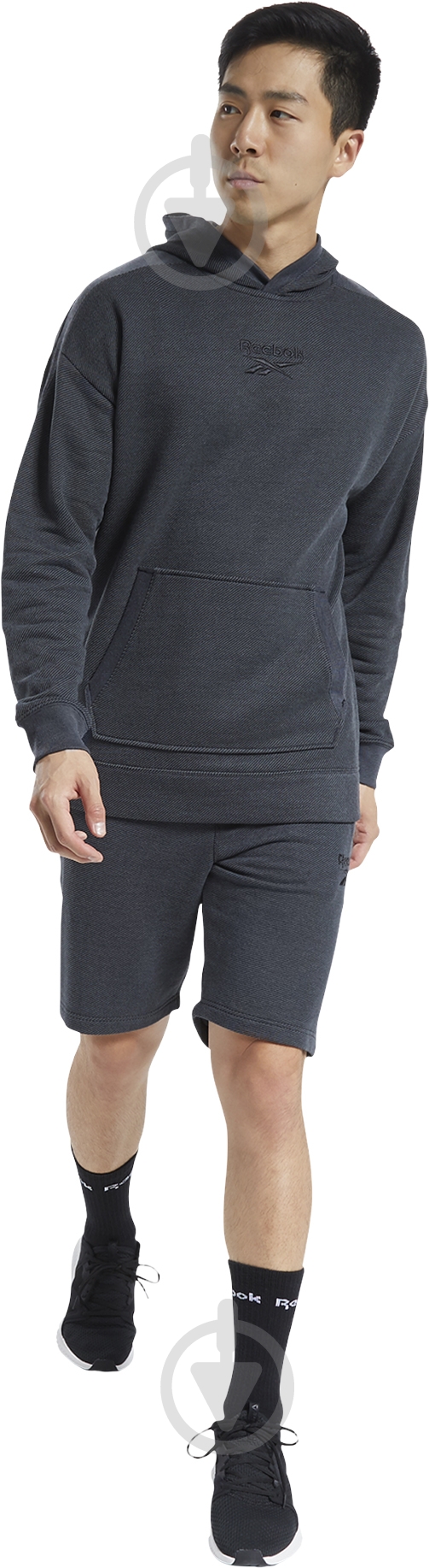 Джемпер Reebok FU3224 р. XL черный - фото 6