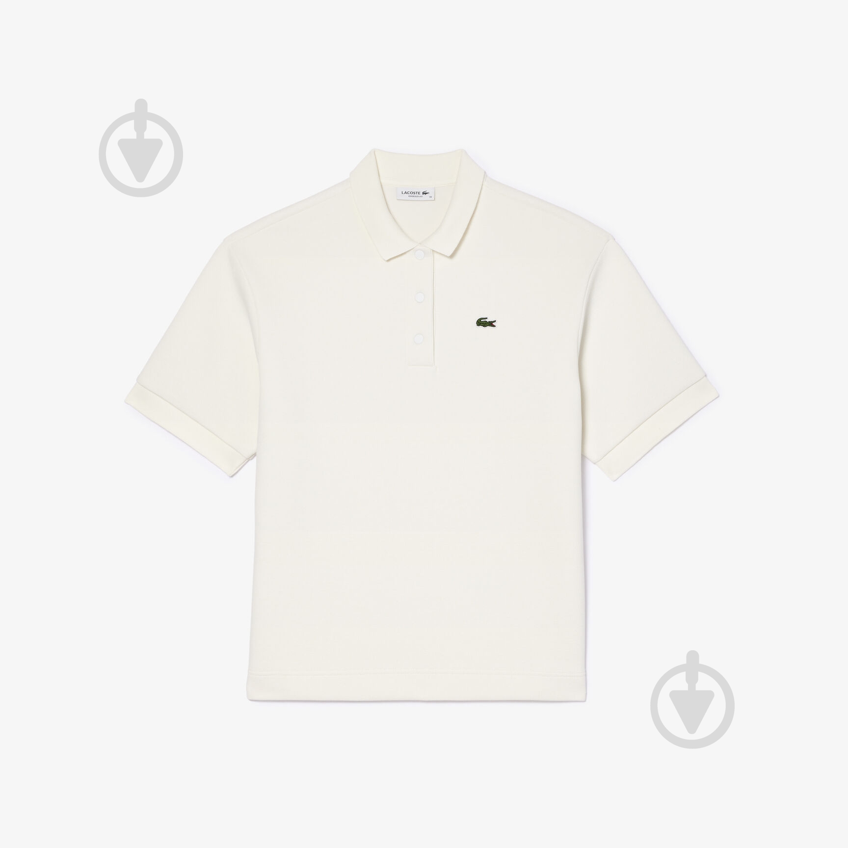 Поло Lacoste PF166070V р.L белый - фото 7 Поло Lacoste PF166070V р.L белый - фото 7