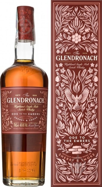 Виски GlenDronach Ode To The Embers 48.4% 0,7 л - фото 1