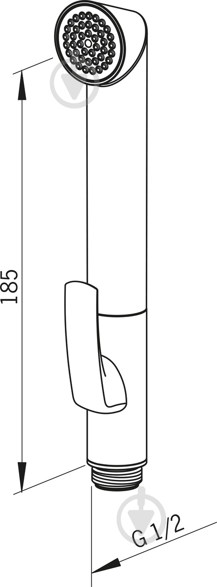 Ручной душ Oras Bidetta 242050 - фото 2